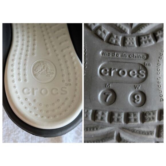 Crocs Unisex Slip-On Ventilated Slide Sandals - Comfort Foam Footbed - Picture 5 of 10